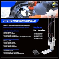 Módulo Bomba Combustível Polaris Ranger 500/570/800/ETX/Crew/6x6 (2013-2022) - 2208613 2204945 - imagem 3
