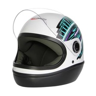 Capacete Moto Integral Grafic II Branco 56: Estilo Esportivo com Proteção Total - imagem 1