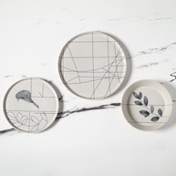 Conjunto com 6 Pratos de Sobremesa Neo Bio Filia - Porto Brasil | Acetinado, Seguro para Microondas e Livre de Chumbo - imagem 5