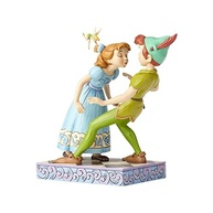 Estatueta Disney Traditions Jim Shore - Peter Pan 65º Aniversário - 18,8 cm - imagem 4