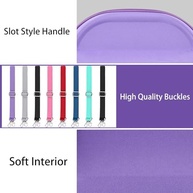 Capa Rígida Baval para JBL Charge 6/5: Proteção Premium e Portabilidade em Roxo - imagem 5