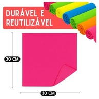Kit 8 Panos Microfibra Premium - Limpeza Multiuso para Carro, Vidros e Eletrodomésticos - imagem 3