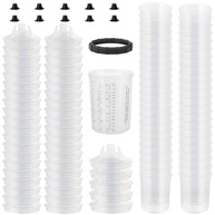 Kit de Forros e Tampas Descartáveis para Pistolas de Pulverização - 800ml | 45 Unidades + Acessórios - imagem 2