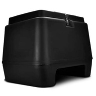 Baú Plástico Pro Tork 80L Preto Injetado: Segurança e Espaço para Sua Moto - imagem 3
