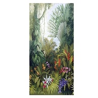 Película Decorativa para Janela com Efeito de Privacidade - Padrão Floresta 80x180cm - imagem 2