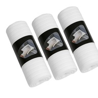Kit 3 Panos de Chão Microfibra Branco 80x50cm - Alta Absorção, Secagem Rápida, Ideal para Limpeza de Pisos e Cozinha - imagem 1