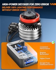SEALIGHT Lâmpadas de Neblina 9005/HB3 H11: Super Brilhantes 88000LM, 6500K Branco Frio - Kit com 4 - imagem 4