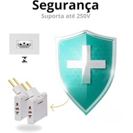 Adaptador T Articulado 90° com 3 Saídas 10A - Organize e Expanda suas Tomadas! - imagem 4