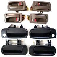 Kit 8 Maçanetas Toyota Camry 92-96: Internas e Externas Completas - imagem 1