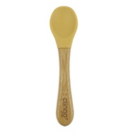 Colher de Bambu e Silicone Clingo - Segura, Saudável e Ideal para Bebês a Partir de 6 Meses - imagem 1