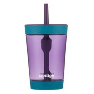 Copo Contigo à Prova de Derrames com Canudo 355ml - Cor Berinjela - imagem 1