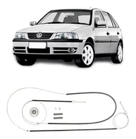 Kit Reparo Cabo Aço Vidro Elétrico Gol G3/G4 Dianteiro - Restaure a Funcionalidade! - imagem 2