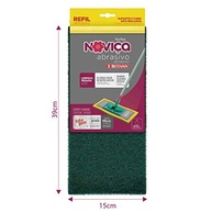 Refil Mop Abrasivo Noviça com Íons de Prata - Limpeza Profunda para Pisos Rústicos - imagem 3