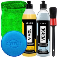 Kit Completo Vonixx Verse 500ml + V-Mol 500ml e Acessórios Karbox para Detalhamento Automotivo - imagem 1