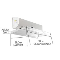 Defletor de Ar Condicionado em Acrílico Transparente - 7.000 a 12.000 BTU - imagem 4
