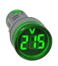 Voltimetro Digital SIBRATEC AD22 20-500Vca Verde: Precisão e Segurança para Sua Instalação Elétrica - imagem 2