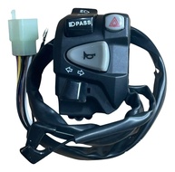 Punho de Luz NC 750 Adaptado para Titan 160, Start, Fan com Lâmpada e Pisca Alerta Integrado - imagem 1