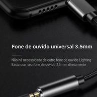 Adaptador P2 para Lightning: Ouça suas Músicas Favoritas no iPhone com Fones Universais! - imagem 4