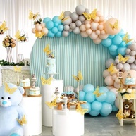 Borboletas 3D Adesivas Douradas - Decore com Charme e Elegância - imagem 5