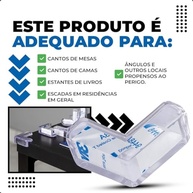 Kit 10 Protetores de Canto em Silicone com Adesivo – Segurança Total para Bebês e Idosos - imagem 4