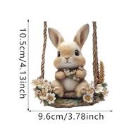 Adesivo de Interruptor 3D Coelho Fofo - Decalque Autoadesivo PVC Impermeável para Decoração Infantil - imagem 3