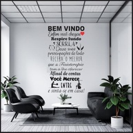 Adesivo de Parede Decorativo Frase Bem-Vindo Fisioterapia - Decore Sua Clínica com Estilo - imagem 2