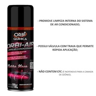 Orbi-Air: Limpador de Ar Condicionado Automotivo com Fragrância Carro Novo | Orbi Química - imagem 3