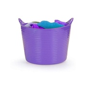 Cesto Balde Multiuso Flexível 15L Roxo com Alça - Fersil F477-03 - imagem 3