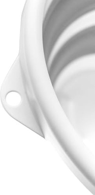 Balde Retrátil de Silicone 5L com Alça Ergonômica - Dobrável, Compacto e Resistente para Casa, Carro, Camping e Viagens - imagem 4