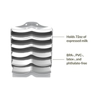 Kiinde Keeper Twist Pouch & Foodii System – Organizador de Leite Materno e Alimentos para Bebês - imagem 3