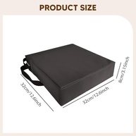 Assento Elevatório Infantil Harayaa com Almofada Confortável e Fivelas Antiderrapantes - Ideal para Mesa de Jantar e Cadeiras de Cozinha - imagem 3