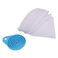Filtro de Pintura Funil Silicone com Malha Nylon - Alta Performance para Pulverizadores e Pintura Automotiva - imagem 3