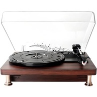 Vitrola Toca Disco Vinil Automático Bluetooth Vintage - Som de Alta Definição - imagem 2
