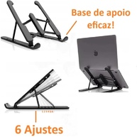 Suporte Ajustável para Notebook – 6 Níveis de Altura, Ergonômico e Portátil - imagem 2