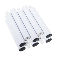 10 Tubos de Alumínio Vazios 10ml: Sua Solução Portátil para Tintas e Cosméticos - imagem 1