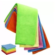 Kit 5 Panos de Microfibra 30x30cm - Alta Absorção, Anti Risco, Multiuso para Limpeza Automotiva e Doméstica - imagem 2