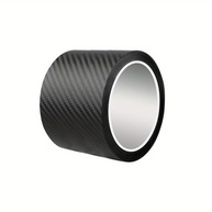 Proteja seu Carro com Estilo: Adesivo Fibra de Carbono 3D 3m Antiarranhões (Preto Fosco) - imagem 1