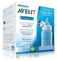 Mamadeira Clássica 260ml com 2 Unidades - Sistema Anticólicas Philips Avent - imagem 3