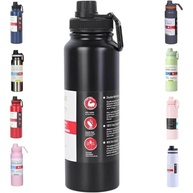 Garrafa Térmica Inox 800ml Premium - Isolamento a Vácuo, Antivazamento e Alça Resistente para Academia, Esportes e Escritório - imagem 2