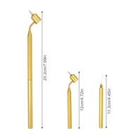 Caneta Pintura Fine Line 0,5mm - Aplicadora de Retoques para Pintura Automotiva com Ponta de Ouro - imagem 3