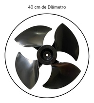 Hélice 4 Pás para Climatizador de Ar Portátil - Compatibilidade Universal 45L a 100L - imagem 5