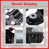 Compressor de suspensão a ar com suporte FIT X5 (2014-2018) / X6 (2015-2019) – Bomba de encaixe direto com relé e bloco de válvula solenoide, substitui OEM # 37206875177 37206850555 - imagem 5