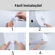 Defletor Ar Condicionado Split Universal com Regulagem 180° - Proteja-se do Ar Direto e Melhore o Conforto - imagem 4