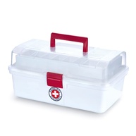 Caixa Maleta Grande Organizadora de Remédios com Alça - Armazenamento Seguro e Prático para Produtos Hospitalares - imagem 1