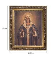 Arte Inspiradora emoldurada Nossa Senhora do Rosário - Christian Brands - imagem 3