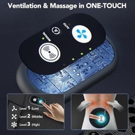 MAKEASY Capa de Assento Refrescante 2025: Conforto Ventilado e Massagem para Seu Carro - imagem 3