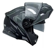 Capacete Escamoteável Bieffe B-Dynamic Attractie Preto Fosco c/ Óculos Interno - imagem 1