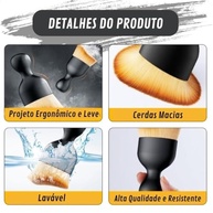 Pincel Detalhamento Automotivo Interior: Cerdas Macias e Cabo Ergonômico para Limpeza Profissional - imagem 3