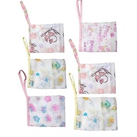 Toalha de Boca com Prendedor de Chupeta - Kit 6 Peças Carícia Baby Feminino - imagem 4
