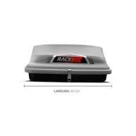 Bagageiro Rackbox 600L Cinza: Aumente o Espaço do Seu Carro com Segurança e Estilo - imagem 3